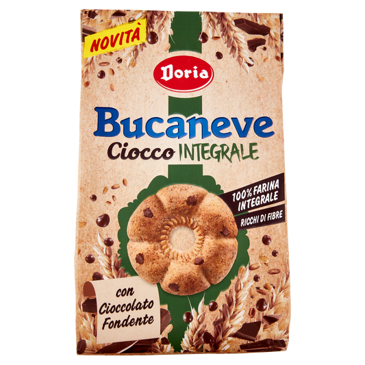 DORIA BUCANEVE CIOCCO INTEGRALE 300g (12 in a box)