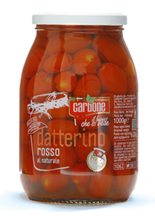 CARBONE POMODORINO DATTERINO ROSSO AL NATURALE 950g (6 in a box)