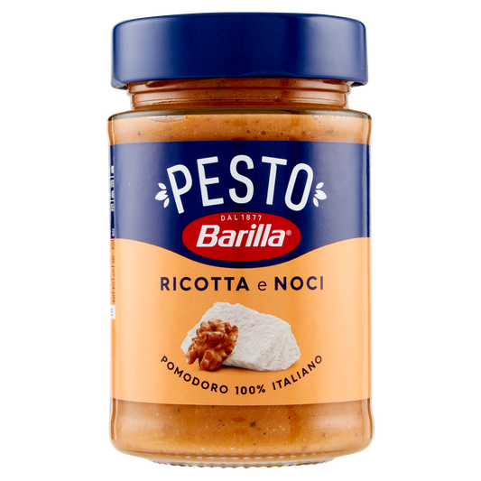 BARILLA PESTO RICOTTA E NOCI 190g (12 in a box)available from our italian retail store