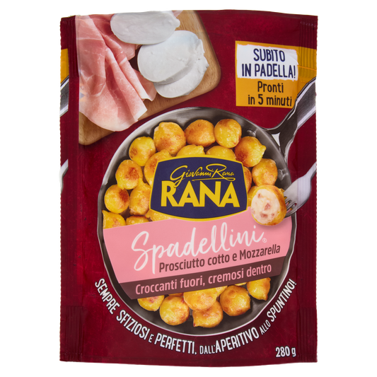 RANA SPADELLINI PROSCIUTTO&MOZZARELLA 280g (6 in a box)