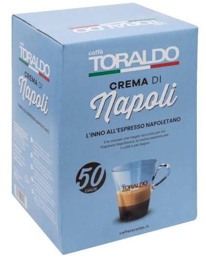 TORALDO CIALDE CREMA NAPOLI X50 (8 in a box)