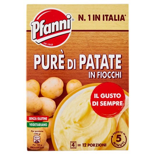 PFANNI PURE' DI PATATE IN FIOCCHI 4 BUSTE 300g (12 in a box)
