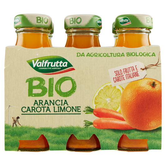 VALFRUTTA SUCCO ORGANIC ACE 125mlX6 (8 in a box)