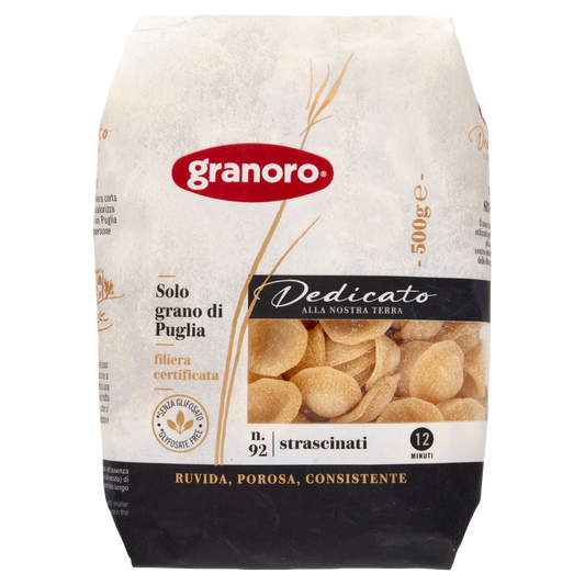 GRANORO DEDICATO 92 STRASCINATI 500g (20 in a box)