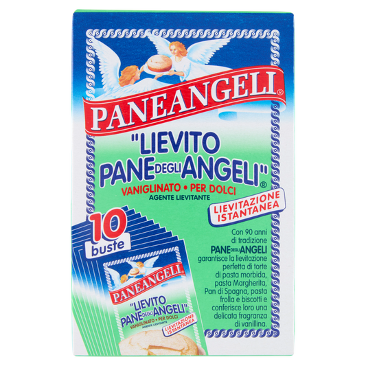 PANEANGELI LIEVITO VANIGLIATO X10 160g (14 ina box)available from our italian retail store