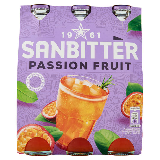 SANBITTER EMOZIONI PASSION FRUIT 20ml X3 (8 in a box)