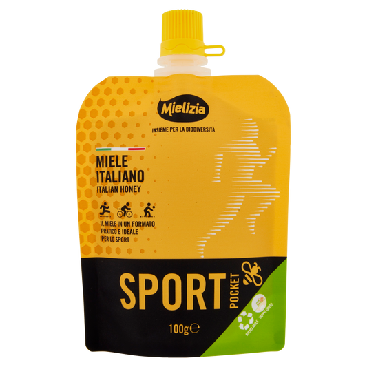 MIELIZIA MIELE SPORT 100g (18 in a box)available from our italian retail store