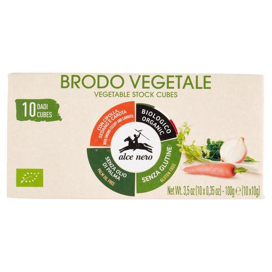 ALCENERO 10 DADI BIO VEGETALE 100g (24 in a box)
