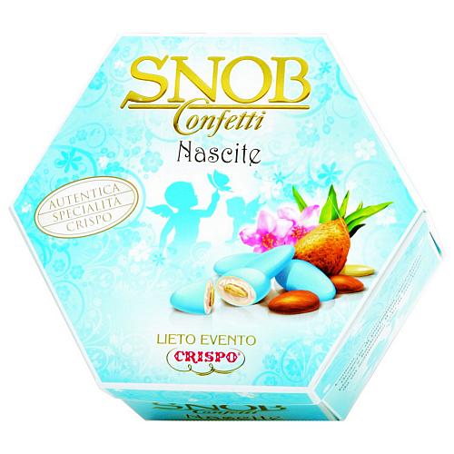 CRISPO SNOB CONFETTI MANDORLA CELESTE 500g (6 in a box) available from italian retail store