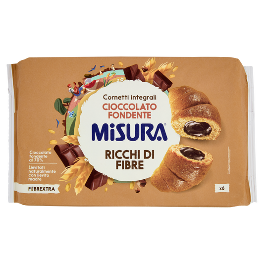 MISURA CROISSANT INTEGRALE CIOCCOLATO 300g (8 in a box)