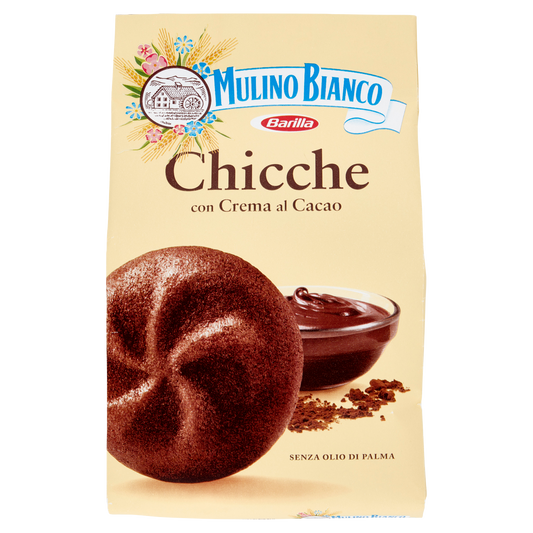 MULINO BIANCO CHICCHE CACAO 200g (10 in a box) available from our italian retail store