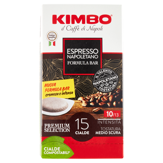 KIMBO ESPRESSO NAPOLI CIALDE 109g (8 in a box)
