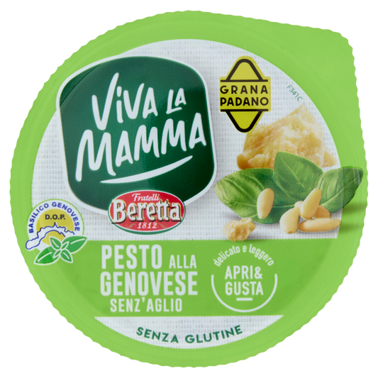 VIVA LA MAMMA PESTO GENOVESE SENZA AGLIO 100g (12 in a box)