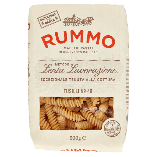 RUMMO FUSILLI N.48 500g (16 in a box) available from our italian retail store