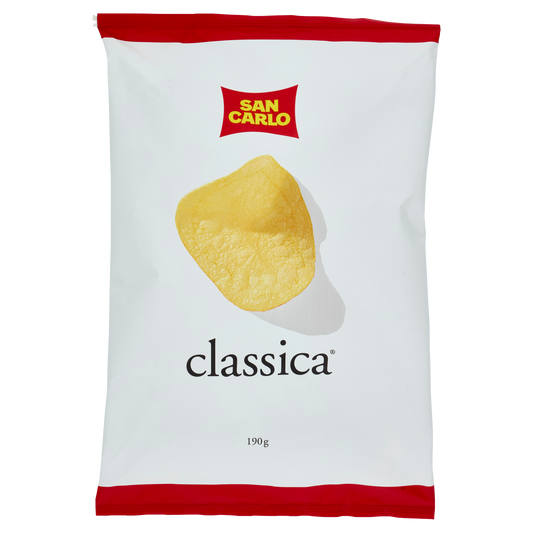 SAN CARLO PATATINE CLASSICHE 190g (14 in a box)available from our italian retail store