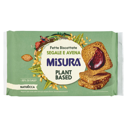 MISURA FETTE SEGALE E AVENA 320g (12 in a box)
