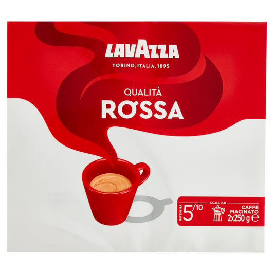 LAVAZZA QUALITA'ROSSA 250g X2 (10 in a box)