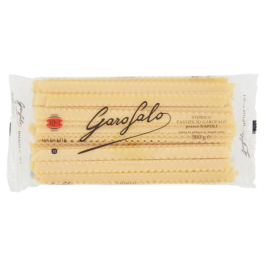 GAROFALO PASTA DI SEMOLA MAFALDE LUNGHE 500g (20 in a box)available from our italian retail store
