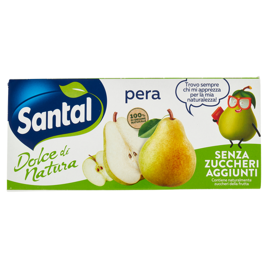 SANTAL PERA BRICK no added sugar 3 X 200ml 600ml
