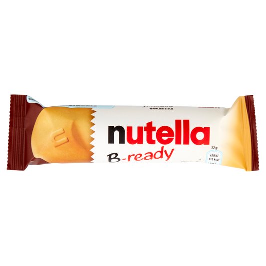 NUTELLA B-READY BOX 19g X 36 pcs (36 in a box)available from our italian retail store