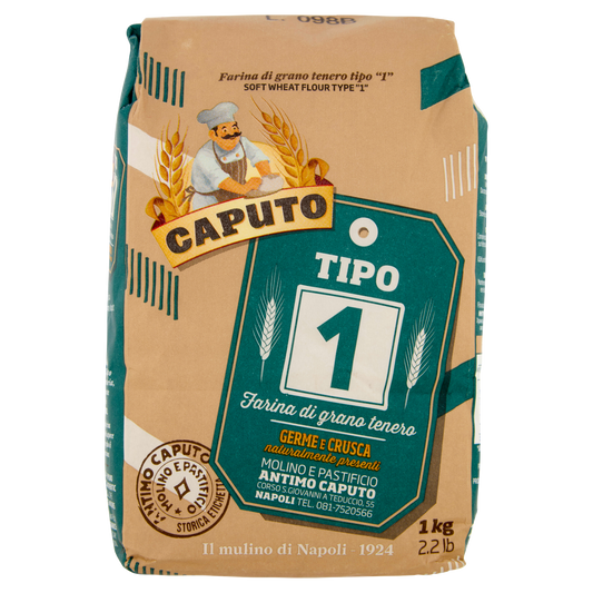 CAPUTO FARINA TIPO1 1kg (10 in a box)available from our italian retail store