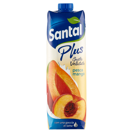 SANTAL PLUS SUCCO PESCA E MANGO BRIK 1lt (12 in a box)