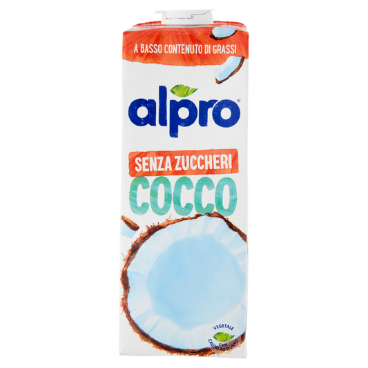 ALPRO COCONUT DRINK COCCO SENZA ZUCCHERO 1000ml (8 in a box)