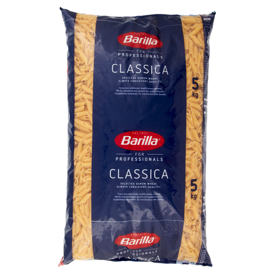 BARILLA MEZZE PENNE RIGATE N.70 5kg (3 in a box)