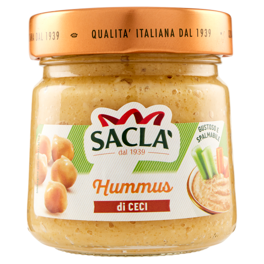 SACLA' HUMMUS DI CECI 212g (6 in a box)available from our italian retail store