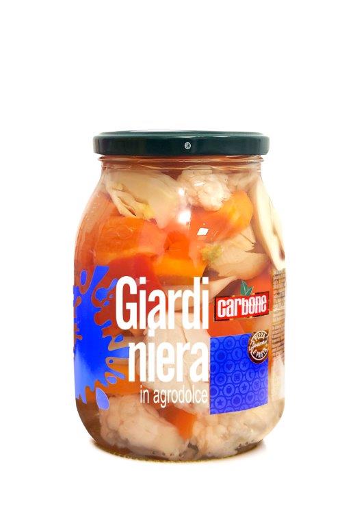 CARBONE GIARDINIERA 950g (6 in a box) available from italian retail store