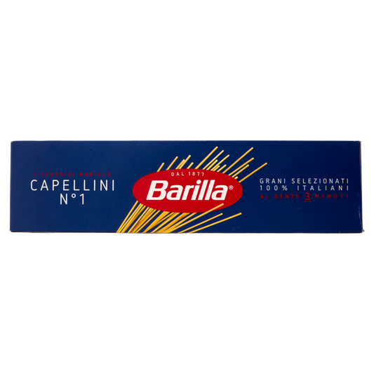 BARILLA PASTA DI SEMOLA CAPELLINI N.1 500g (24 in a box)
