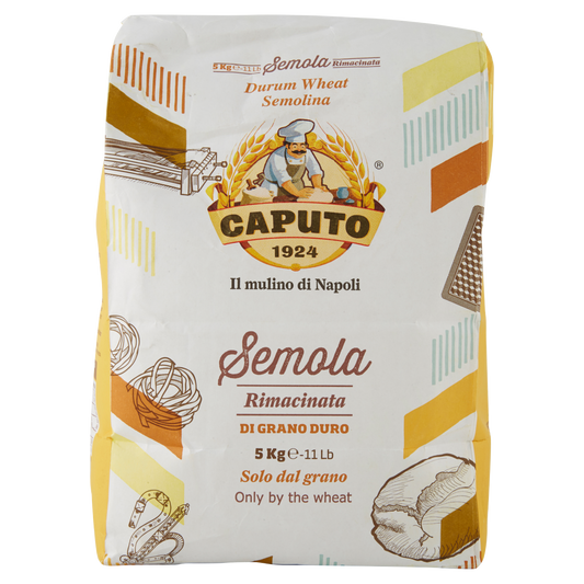 CAPUTO SEMOLA RIMACINATA 5kg (single bag)available from our italian retail store