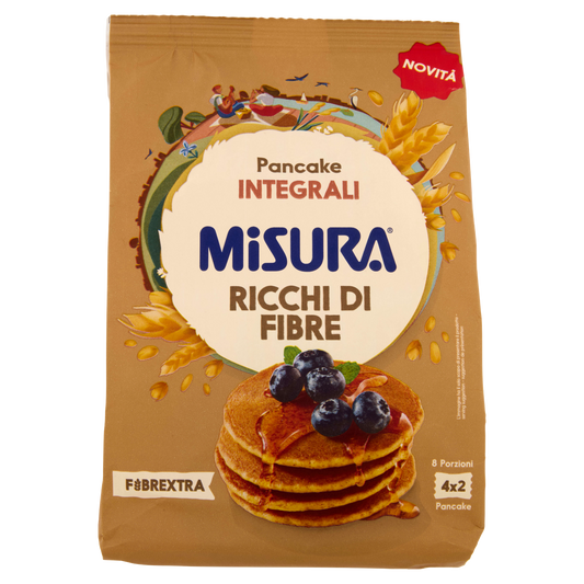 MISURA PANCAKE INTEGRALI 200g (8 in a box)available from our italian retail store