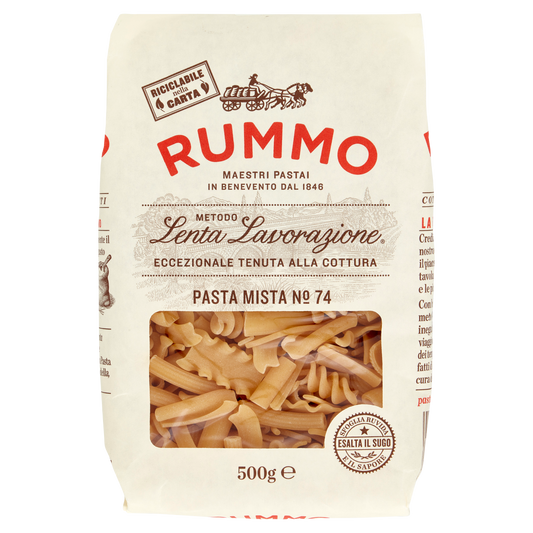 RUMMO PASTA MISTA N.74 500g (16 in a box) available from our italian retail store
