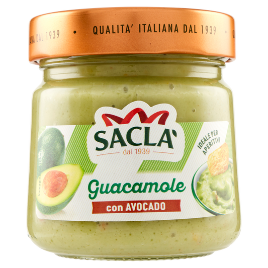 SACLA' SALSA GUACAMOLE 212g (6 in a box)available from our italian retail store