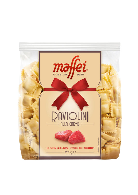 MAFFEI RAVIOLI CARNE 450g (12 in a box)