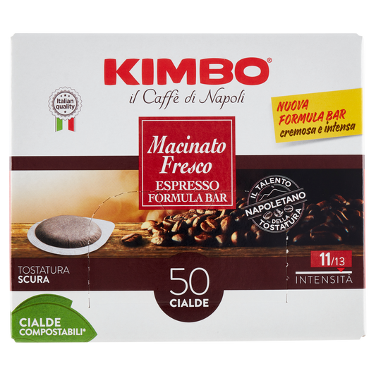 KIMBO MACINATO FRESCO CIALDE X50 (6 in a box)