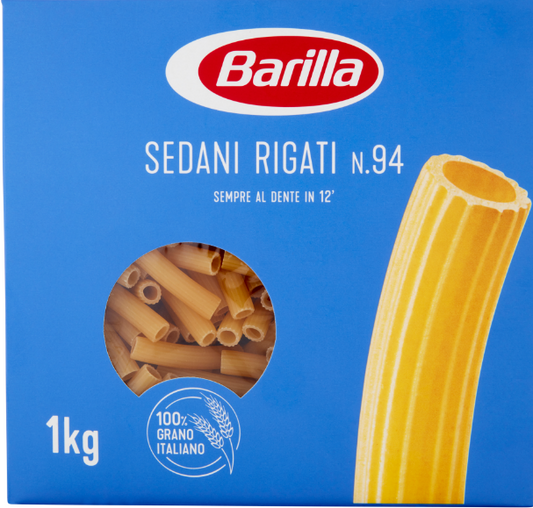 BARILLA SEDANI RIGATI N.94 500g (28 in a box)