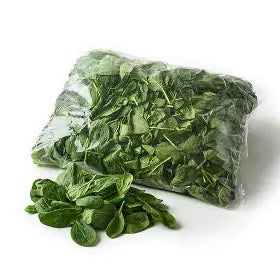 SPINACH FOGLIA A FOGLIA 2.5KG BAG  2BAG IN A BOX