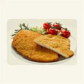 COTOLETTE ALLA MILANESE DI POLLO 100G XKG  3KG BOX