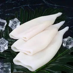 RAW SQUID TUBE 600G NET X1KG BAG  (10 KG BOX)