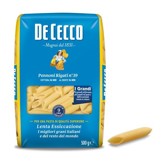 DE CECCO PENNONI RIGATI N.39 500g (24 in a box)