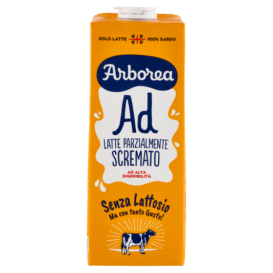 ARBOREA LATTE ALTA DIGERIBILITA' PARZ.SCREMATO 1000ml (10 in a box)