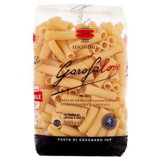 GAROFALO PASTA DI SEMOLA ELICOIDALI 500g (16 in a box)available from our italian retail store