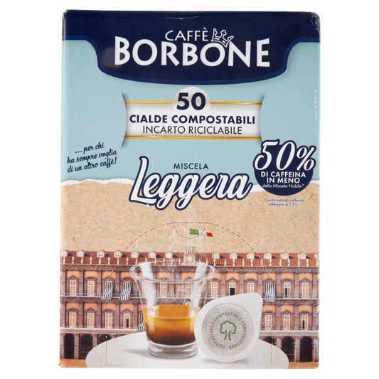 BORBONE LEGGERA CIALDE X 50 360g (single item)