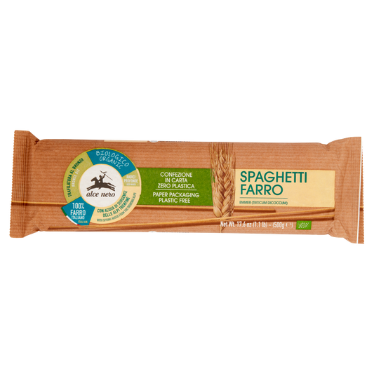 ALCENERO SPAGHETTI AL FARRO ORGANIC (12 in a box)