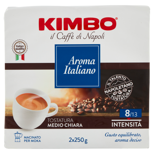 KIMBO AROMA ITALIANO 250gX2 (10 in a box)