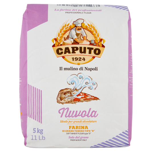 CAPUTO FARINA 0 NUVOLA 5kg (single bag)available from our italian retail store