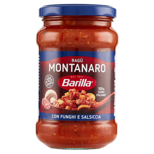 BARILLA RAGÙ MONTANARO 300g (8 in a box)available from our italian retail store