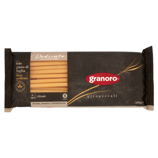 GRANORO DEDICATO 189 ZITONI LUNGHI 500g (20 in a box)